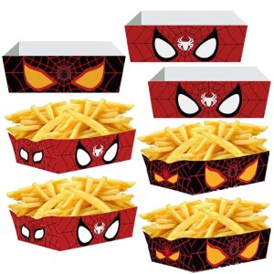 12/24pcs Marvel Spider-Man Paper Snack Boxes