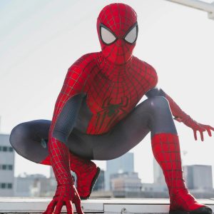 Halloween Men TASM Spider-Man Cosplay Costume