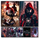 1PC Spider-Man Miles Morales Poster